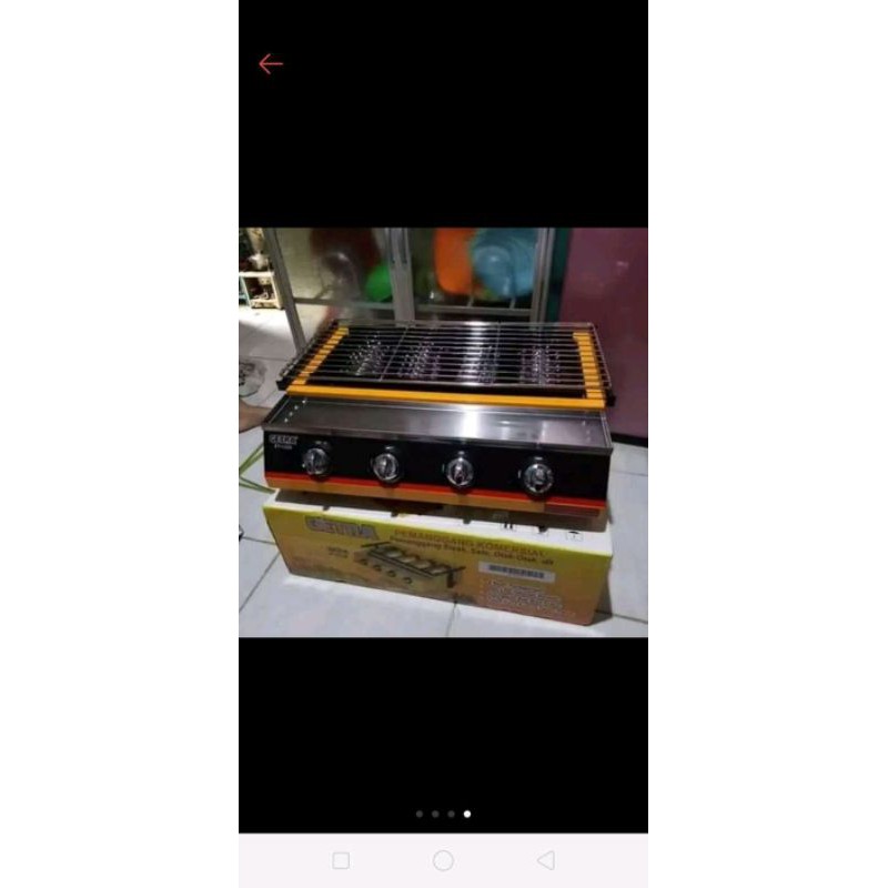 panggangan sosis 4tungku GETRA