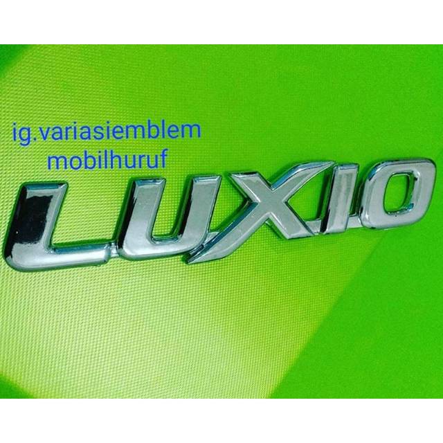 Emblem logo daihatsu LUXIO astra genuine