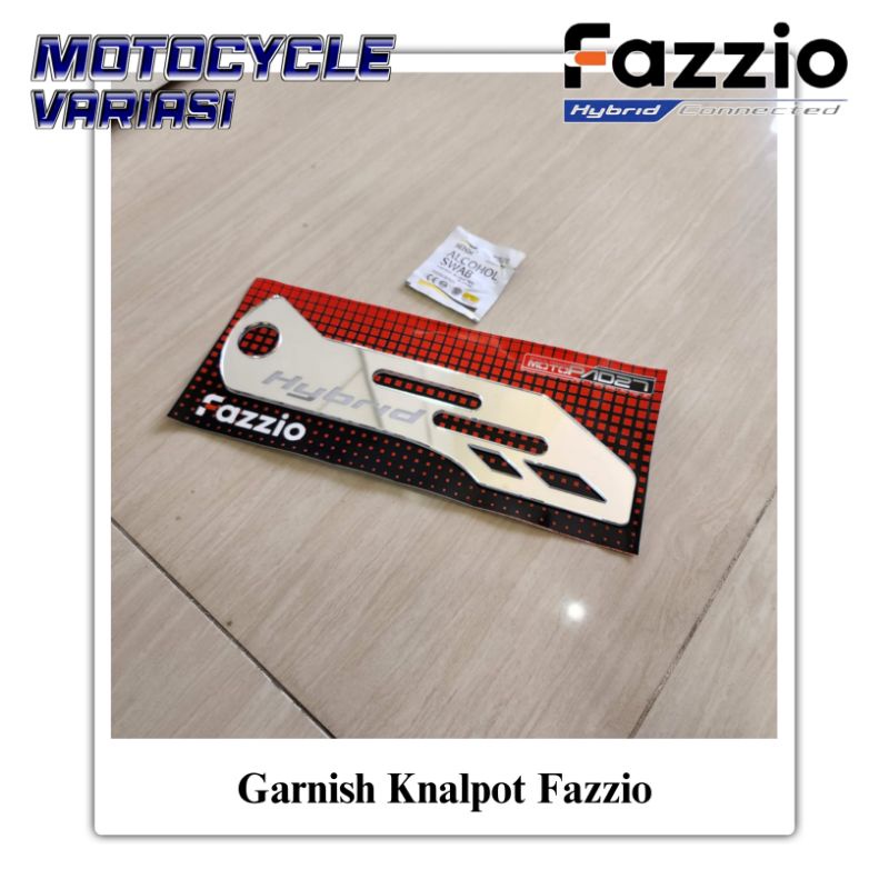 Garnish Knalpot Fazzio Muffler Garnish Cover Knalpot Fazzio