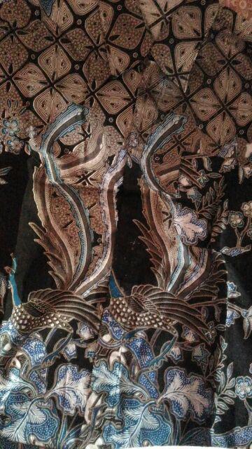 Kemeja Batik Pria Sogan Cendrawasih