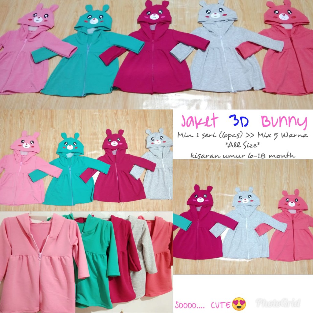 JAKET BAYI 3D - JAKET BLEZER BABY Satu Ukuran Max 15 bulan Local By. Am27