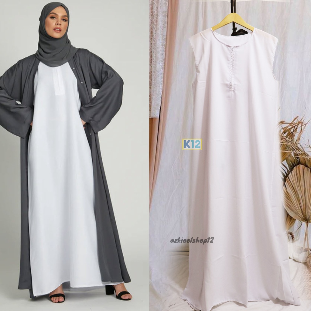 INNER ABAYA POLOS BASIC ABAYA TURKI