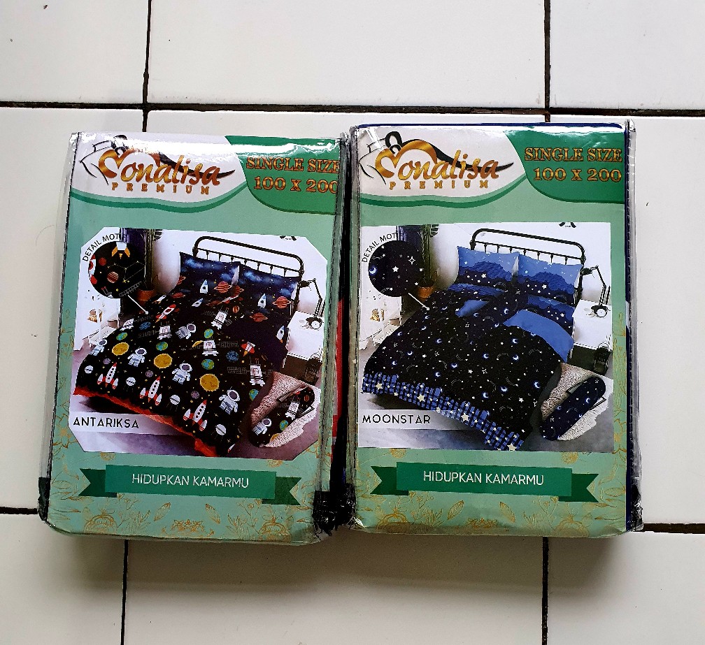 Sprei Monalisa Premium Motif Moonstar