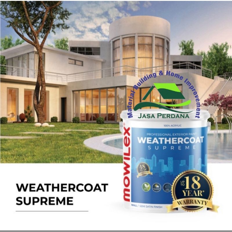 Mowilex Weathercoat Supreme White 2.5 Liter