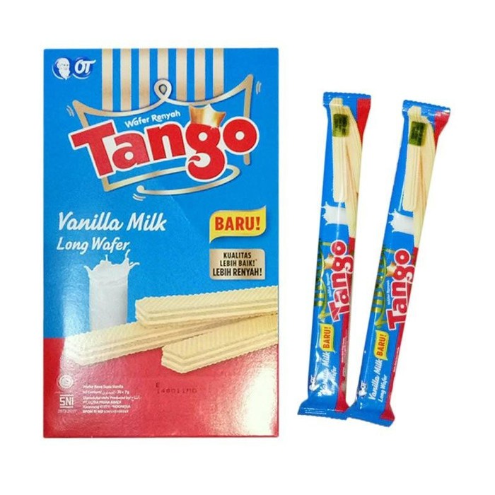 Tango Long Wafer Vanilla Milk 20x7gr