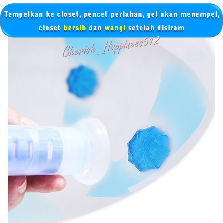 Pengharum / Pewangi Closet / Kloset Kamar Mandi Bentuk Bola (Aromatic Toilet Balls)