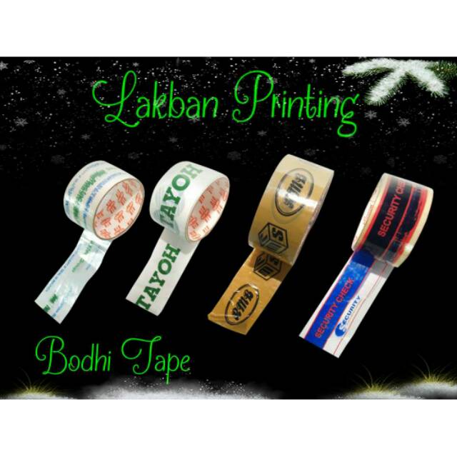 

Lakban printing uk 2 warna