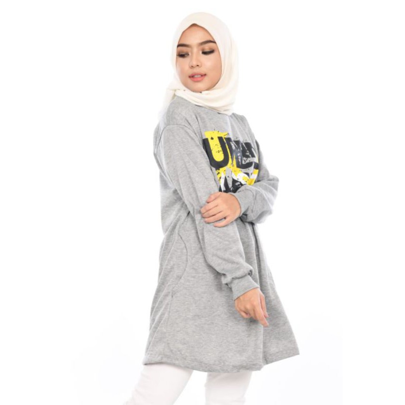 X-Urband Sweater Wanita Qila Tunik / Sweater Tunik Wanita A127