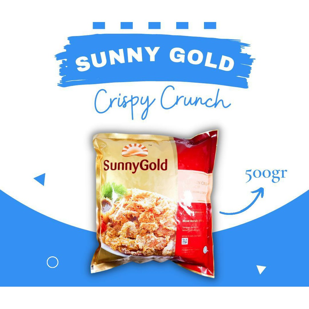 

ADDRIELLA - SUNNY GOLD KULIT AYAM GORENG 500gr | SUNNY GOLD/FROZENFOOD/FROZENFOOD MURAH