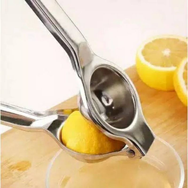 Alat Peras Jeruk Nipis Pemeras Orange Perasan Lemon Squis Manual Besi Orange Juice Jus Juicer Stainless Steel