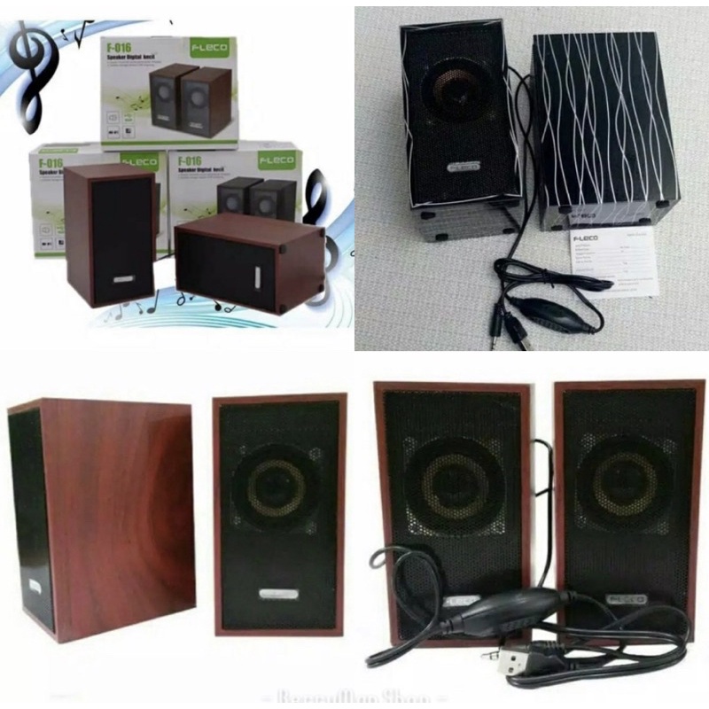 speaker fleco f-016 speaker komputer/speaker laptop