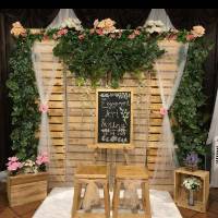  Wedding backdrop photobooth rustic wooden wedding backdrop 