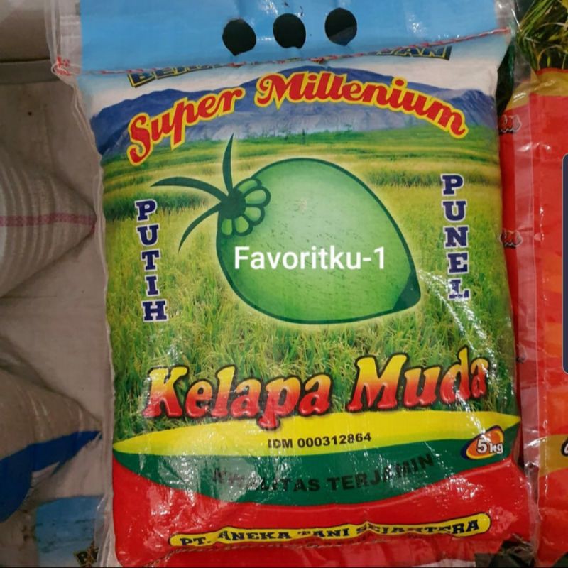 

Beras Bengawan Kelapa Muda Super Punel 5 kg