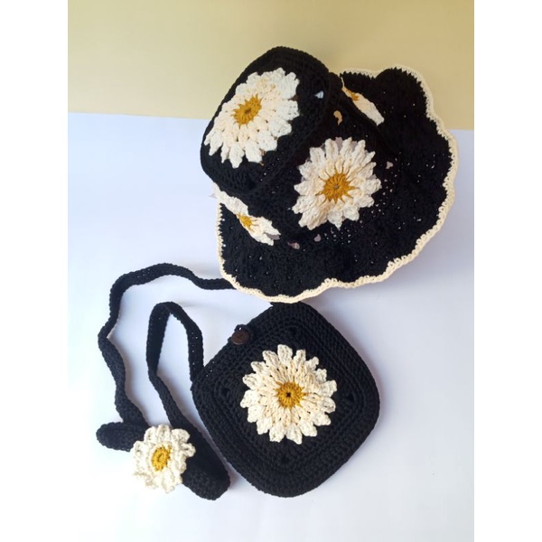 Daisy Crochet Bucket Hat [ver.Joy Hello]