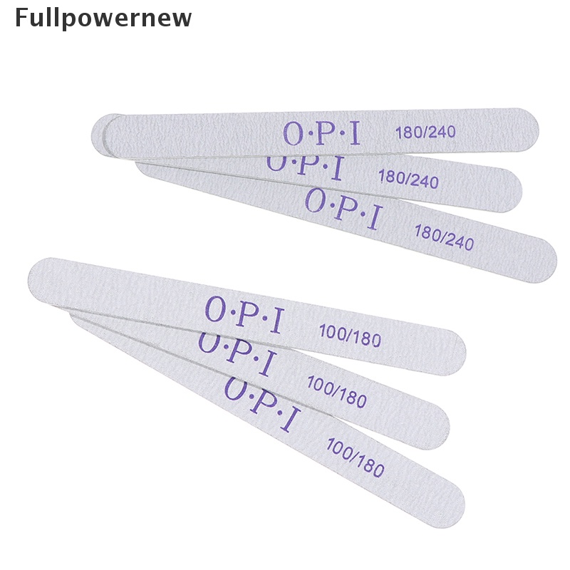 [FULL] 10Pcs  Nail File Thick Double Side Nail Art Sanding Buffer Files