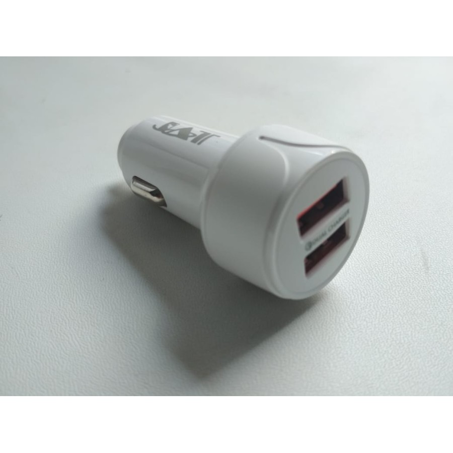 Carger Mobil JAT Fast Carging Dual USB 2.4 A / Adaptor Tc Mobil