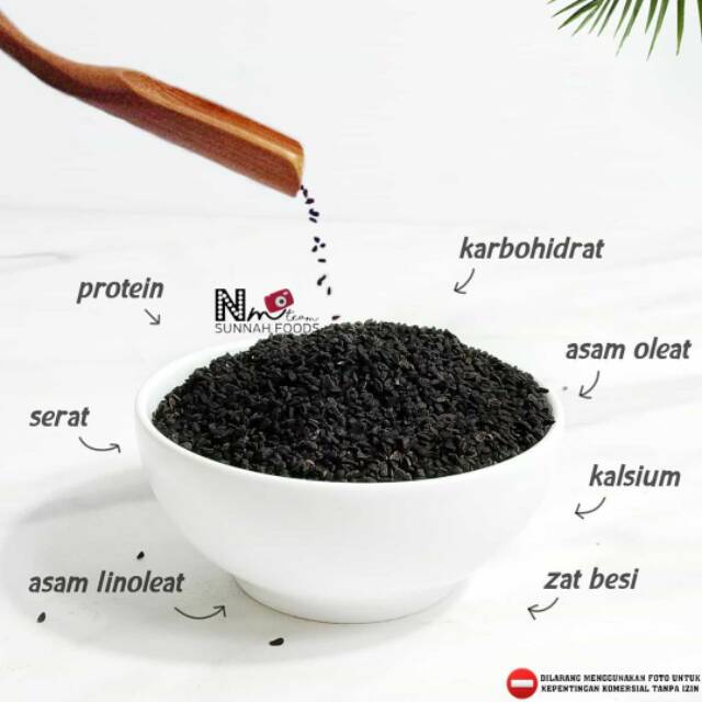 

HABBATUSSAUDA / JINTAN HITAM (500gr)