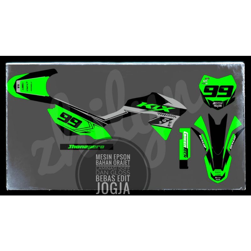 DECAL KLX CRF KTM DTRACKER STICKER KLX