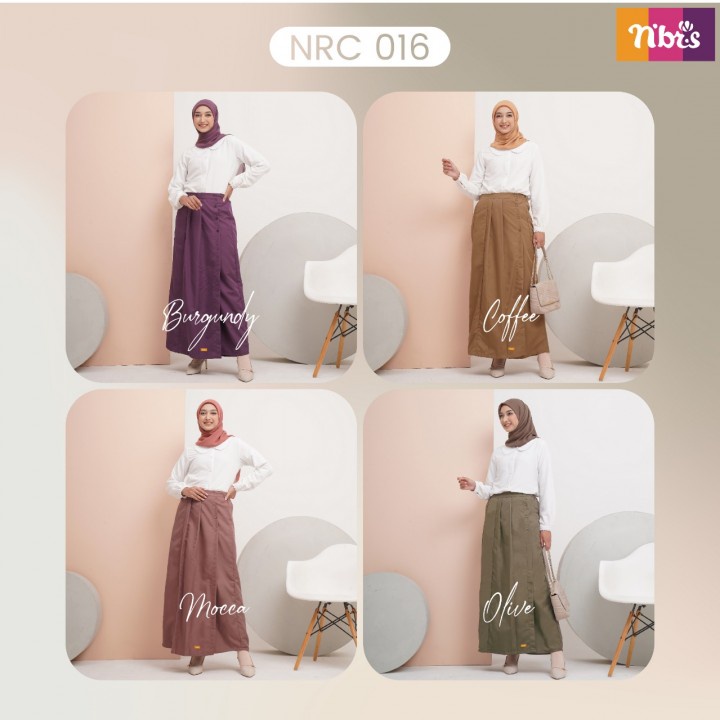 Rok Nibras NRC 016 / Fashion Rok Muslim Terbaru