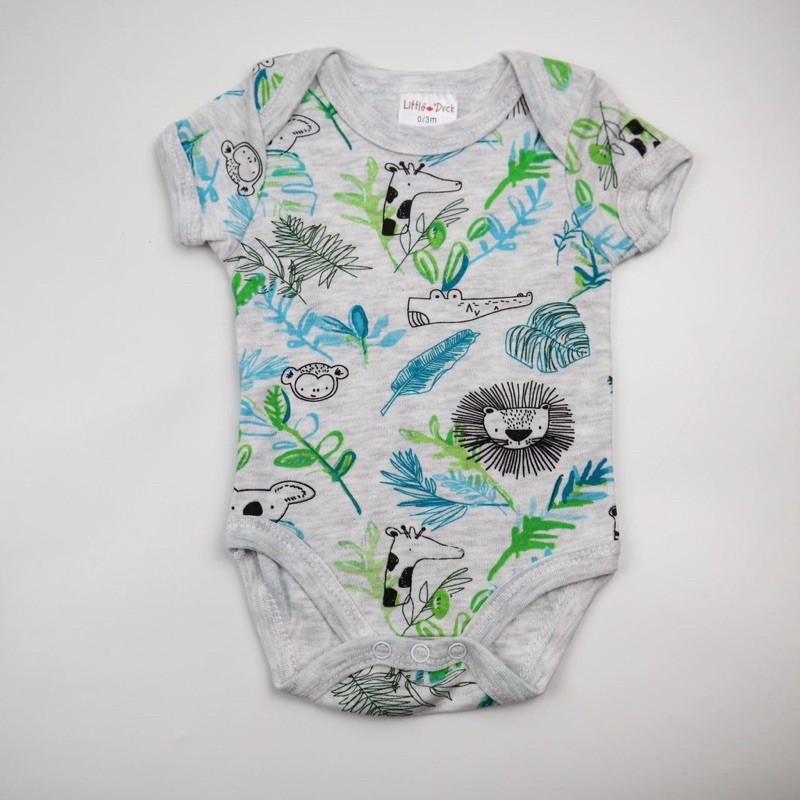 BABY K2 - BODYSET 8 IN 1 MOTIF LION MEREK LITTLE DUCK KODE 00030