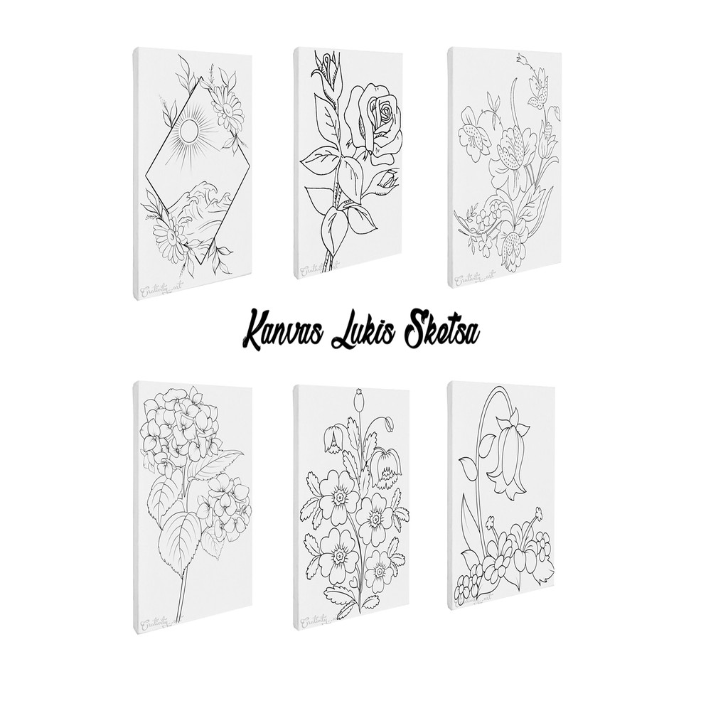 

KANVAS LUKIS SKETSA / CANVAS LUKIS SKETSA - 15 X 20