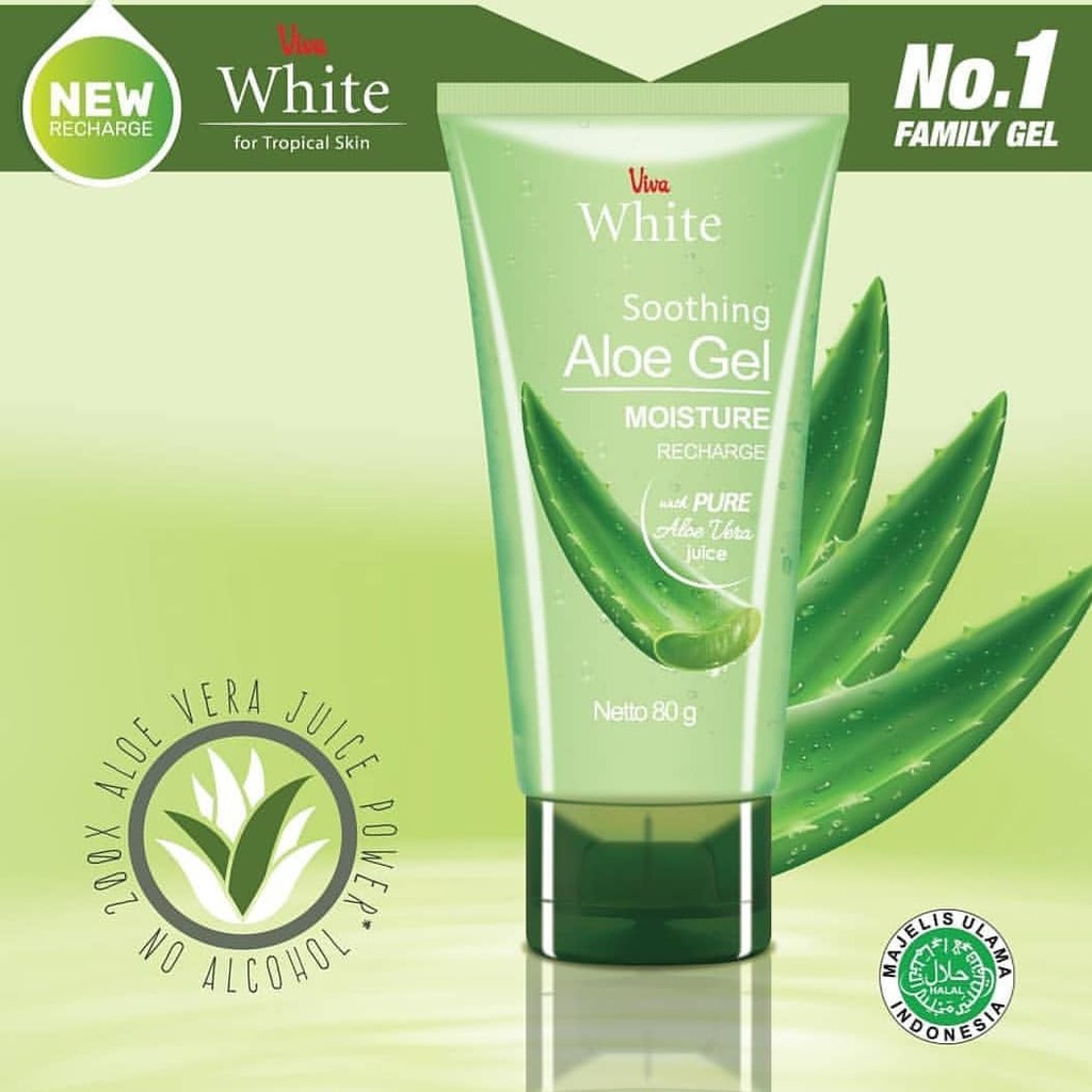 Viva White Soothing Aloevera Gel