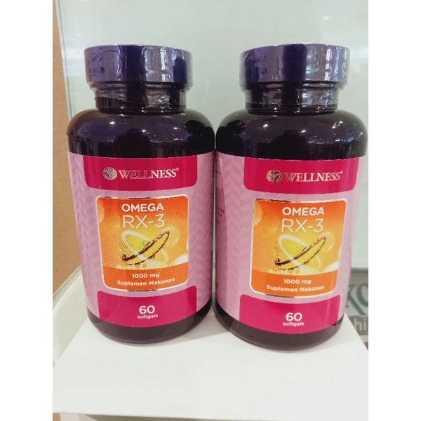 Wellness omega 3 RX isi 60 soft gel