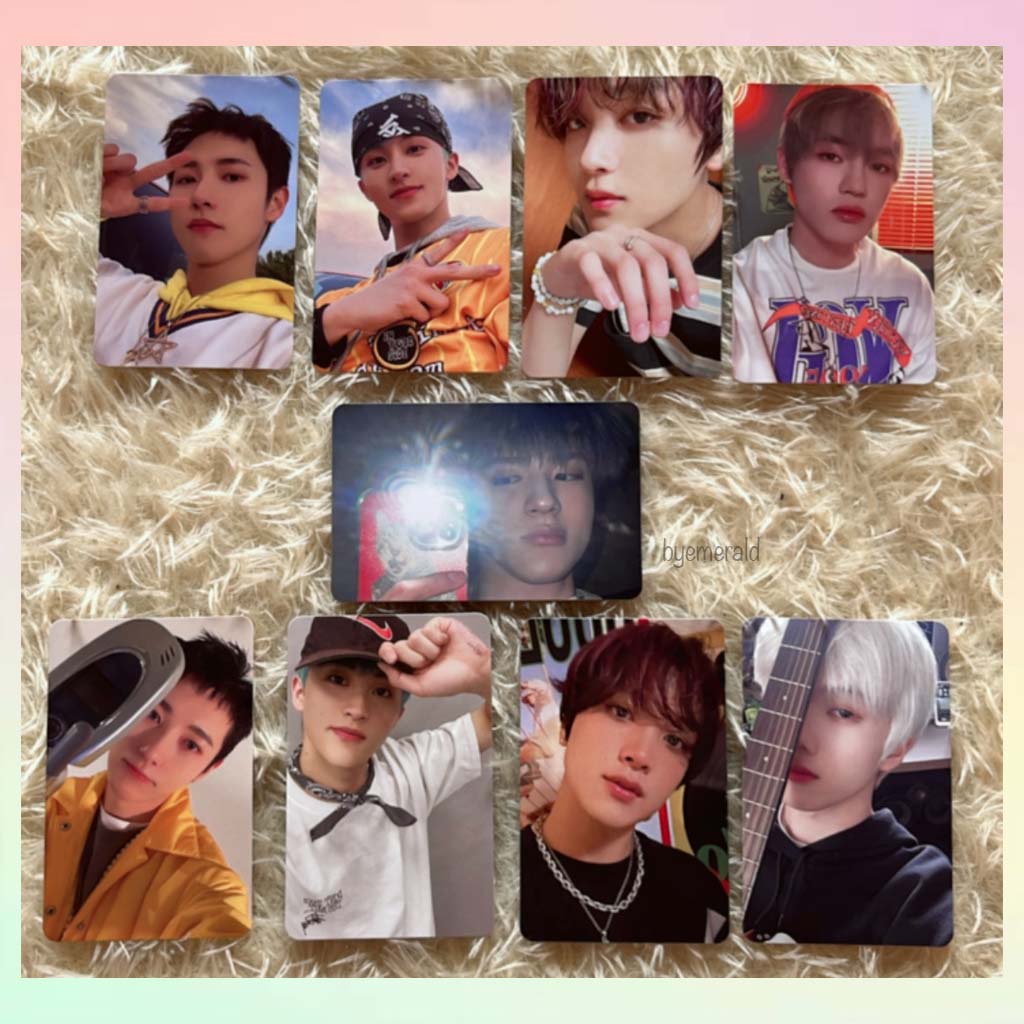 Ready PC Beatbox Digipack Mixtape Card Photocard Jeno Renjun Mark Jisung Chenle Haechan Jaemin Versi