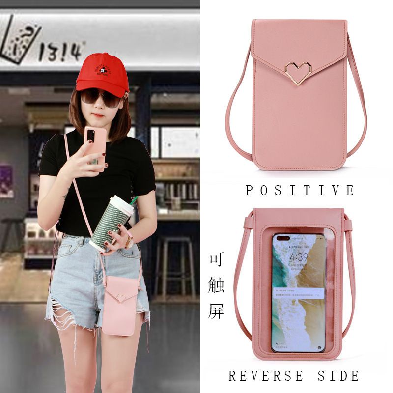 LDS 307-98 Tas Selempang Tas Dompet HP Love Wanita Import Murah