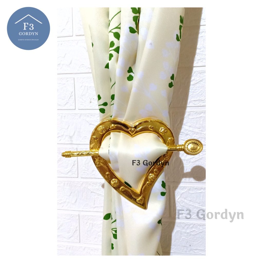 [1 set] Tusuk Konde Gorden Minimalis Love / Pengikat bagian tengah gordeng / tusuk konde pembentuk g
