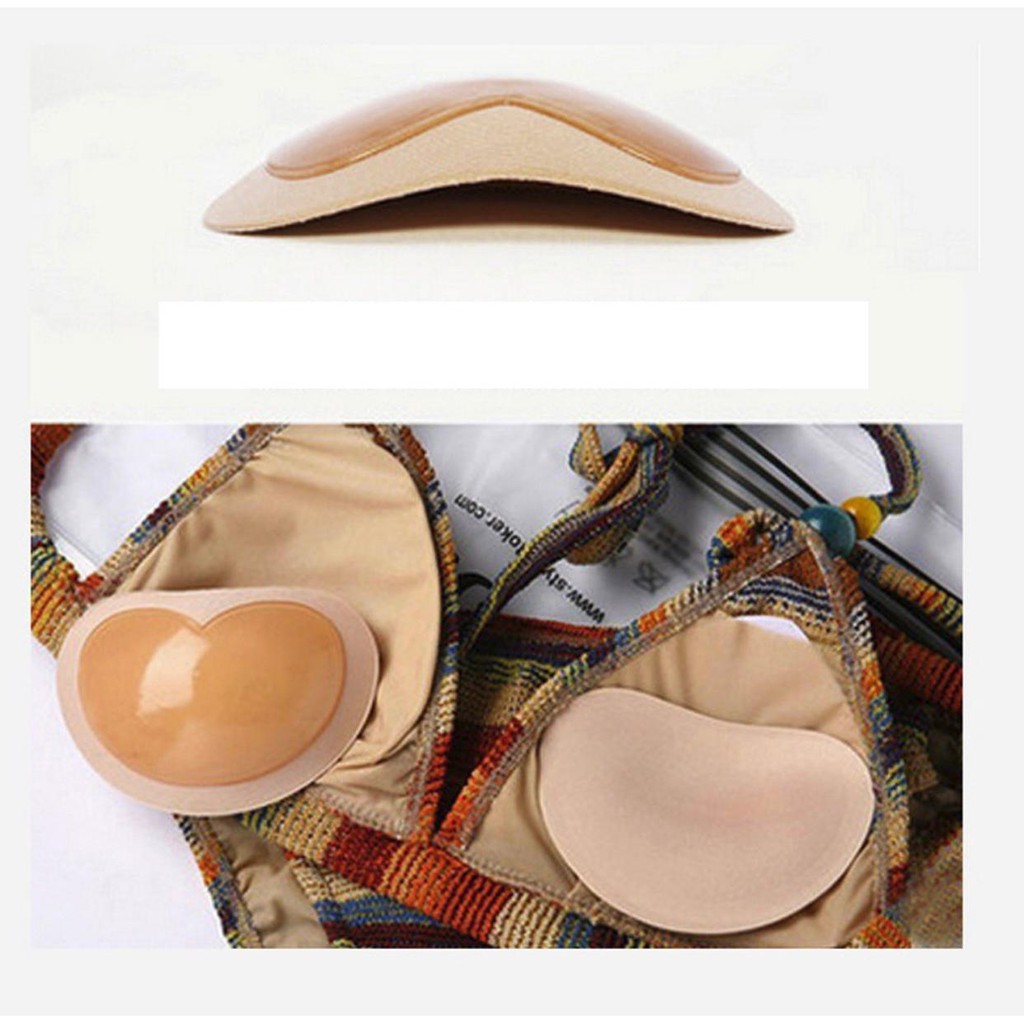 Silicon Bra Pad Busa Sponge Penambah Bra BH Insert Gel Pad Push Up Bra