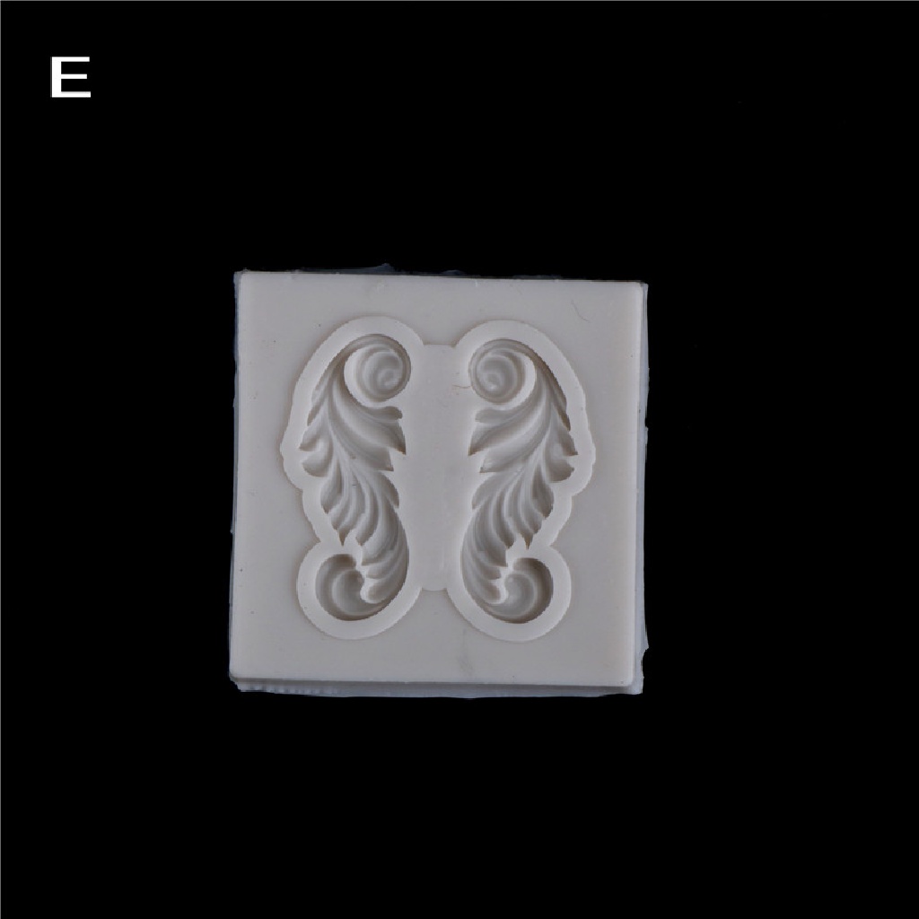 [HeavenDenotation] Cake Border Silicone Mold Sugar Craft Fondant Cookie Mold Xmas Decor Cake Tools