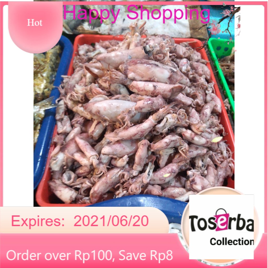 

Toserba Collection Asin Cumi per 100 gr Bandung - Cimahi