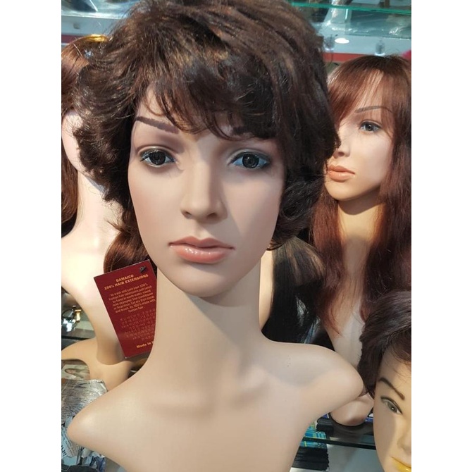 Wig Rambut Asli / Human Hair 100% Original Rambut Manusia