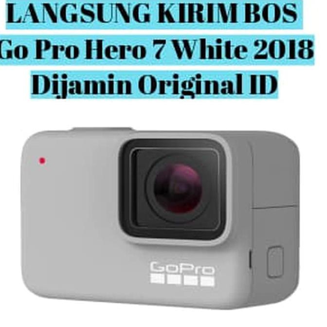 (Dijamin Ori) GoPro Hero 7 WHITE Go Pro Hero7 - Garansi 1 Tahun
