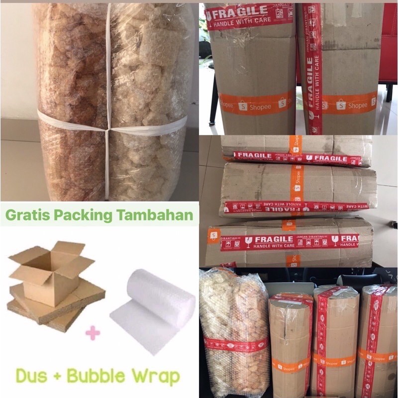 

WAJIB EKSTRA PACKING / BUBLE WRAP + KARDUS