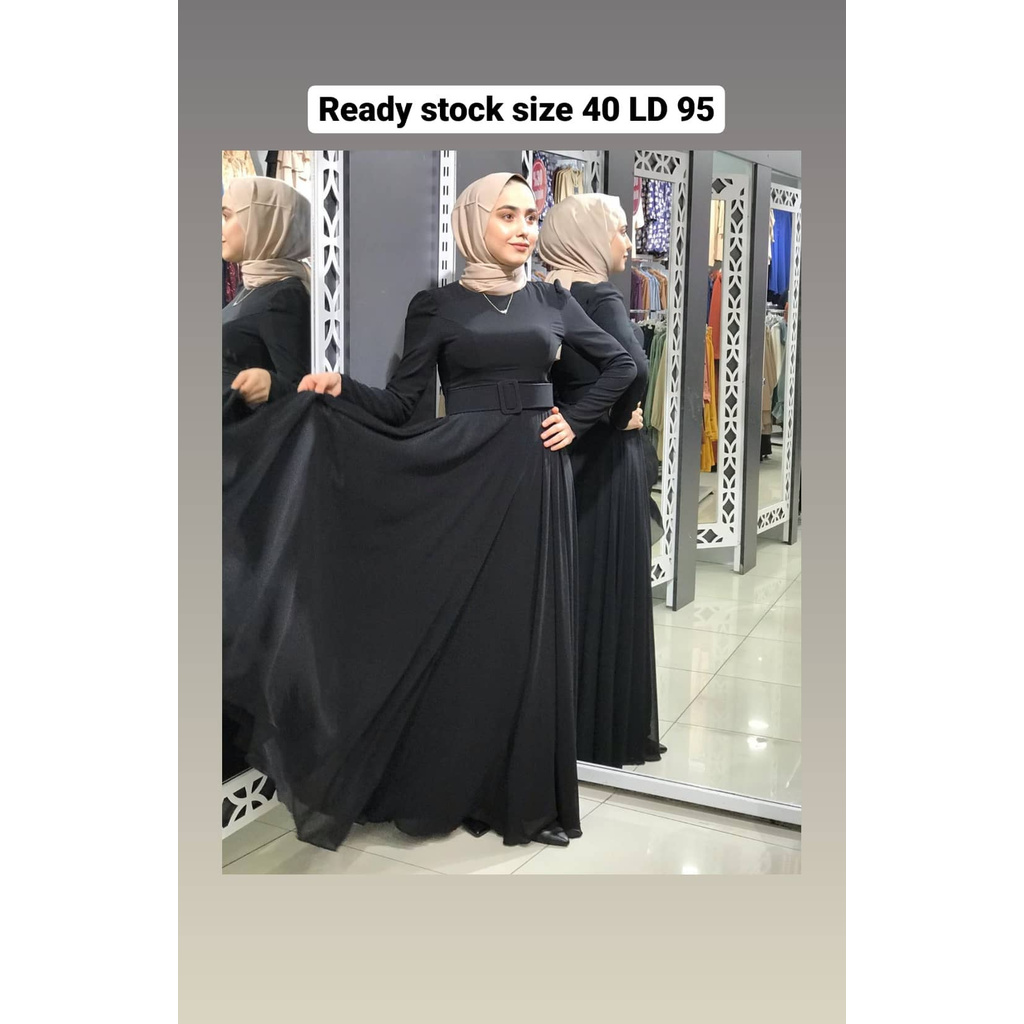 Dress Original Turki black