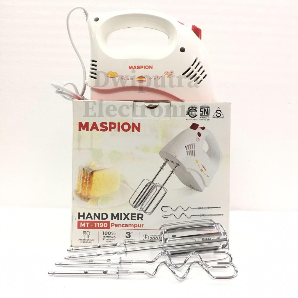 HAND MIXER MASPION MT1190 MT 1190 PENGADUK