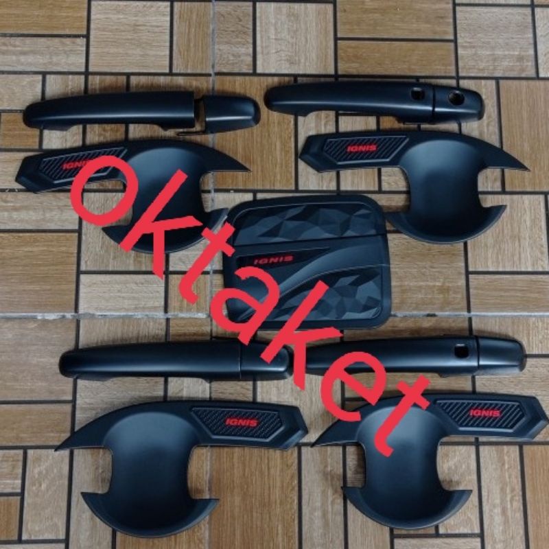 paket outer handle tank cover Suzuki Ignis hitam