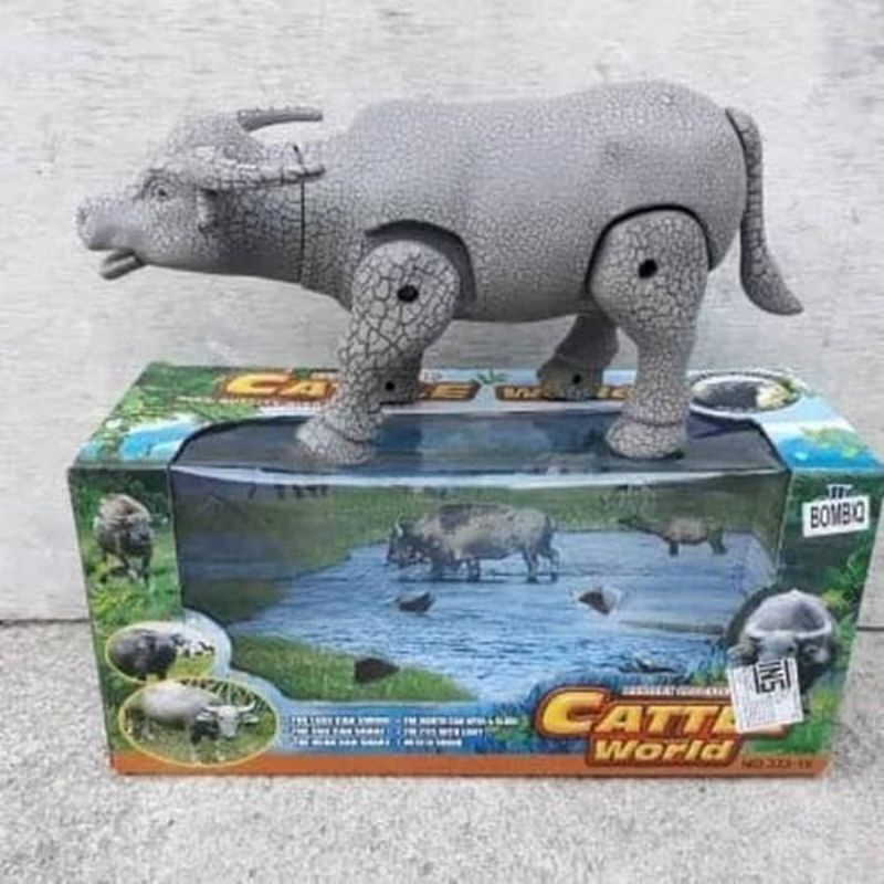 Mainan Anak Kerbau Berjalan