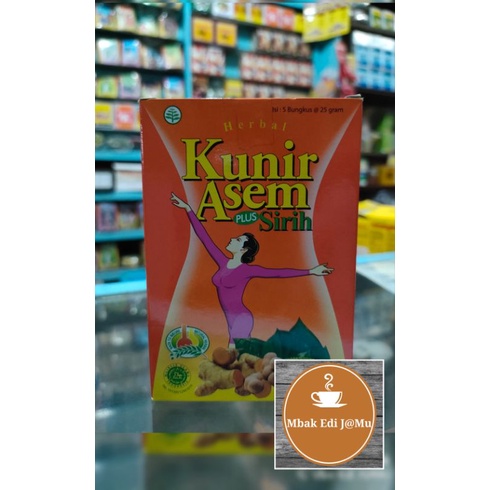 

Jamu Eceran kunyit asam Kunir Asem Plus Sirih