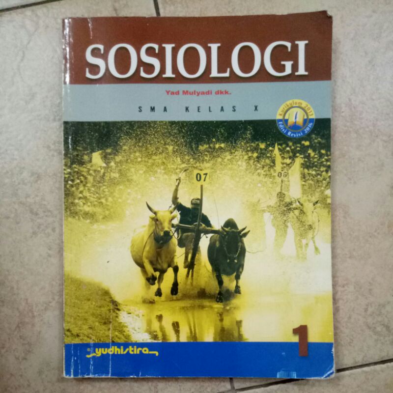 

PRELOVED buku sosiologi kls 10 KURIKULUM 2013.