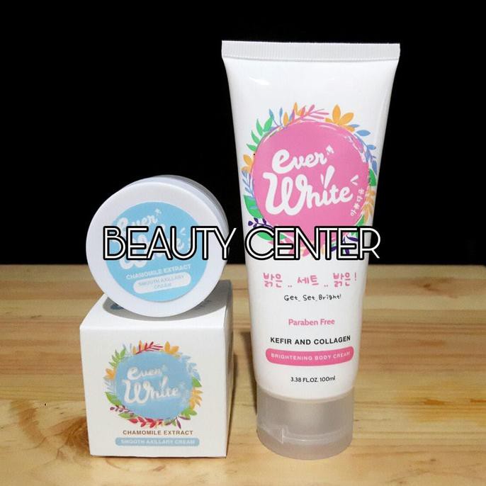 Perawatan Tubuh Paket Everwhite Pink (Badan) + Blue (Ketiak) Bpom Asli  100% Ampuh | Kesehatan |