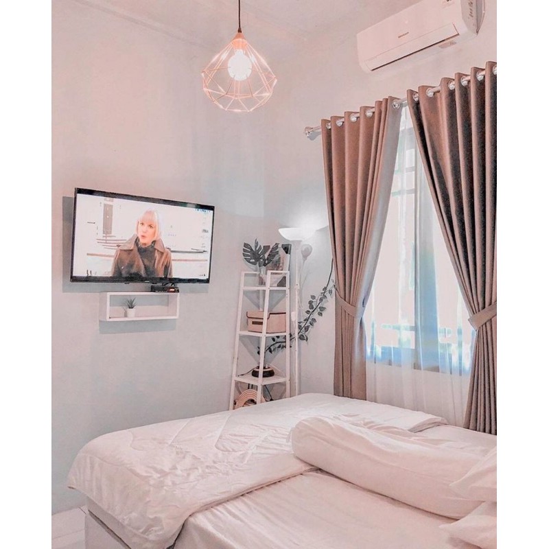 Gorden blackout polos kuning hijau merah marun cokelat cream orange Import