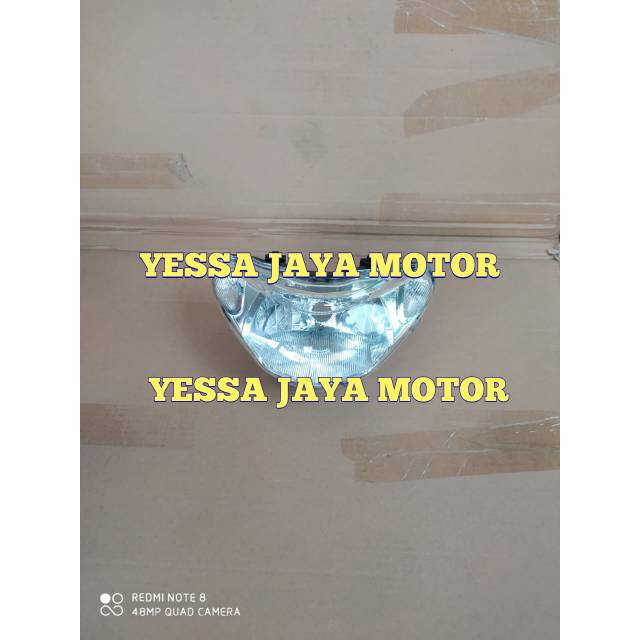 Reflektor lampu depan yamaha mio smile