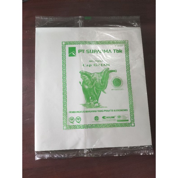 

Kertas Kfc Kertas Nasi Kertas Burger Putih Polos 25cmx25cm 100pcs