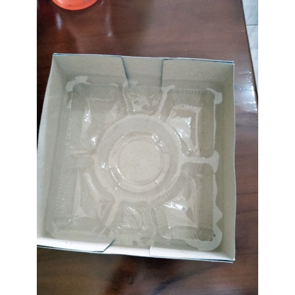 Mika plastik untuk dus uk. 20x20 mika nasi sekat