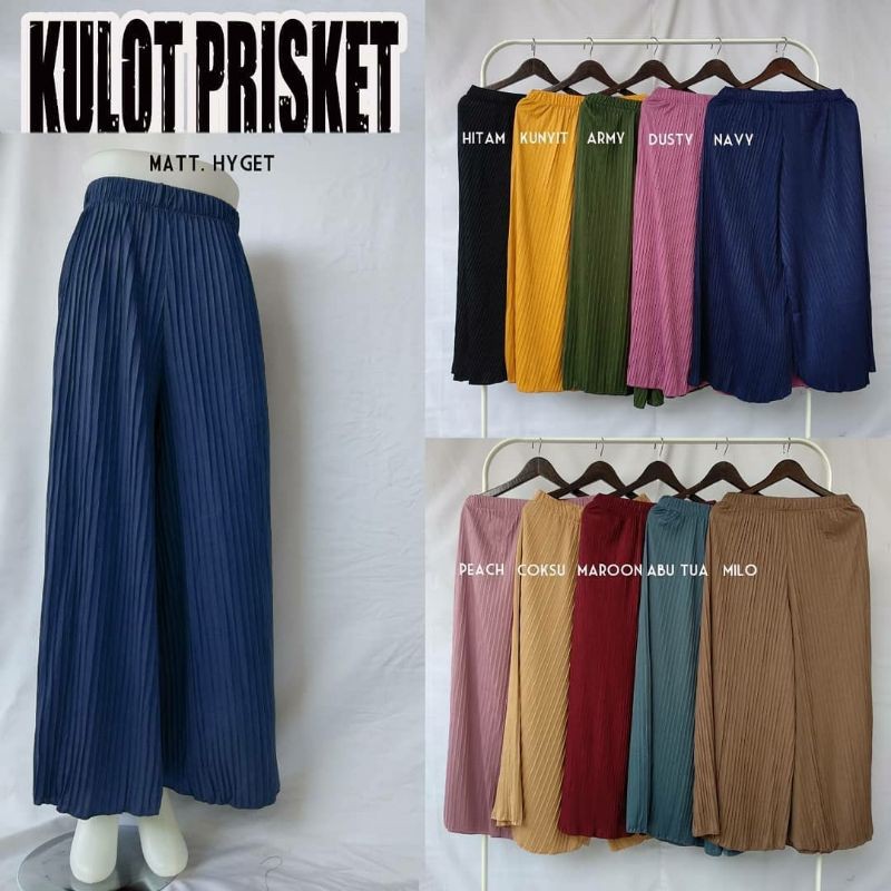 kulot plisket matt hyget super