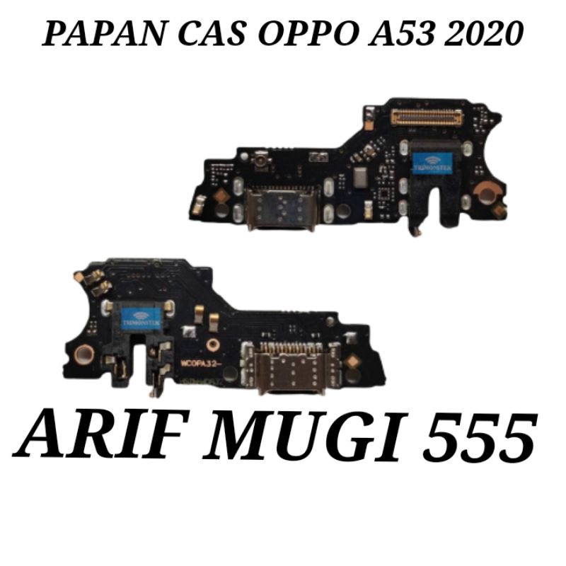 FLEXIBEL BOARD PAPAN CAS KONEKTOR CONEKTOR CHARGER OPPO A53 2020 PLUG IN MIC ORIGINAL