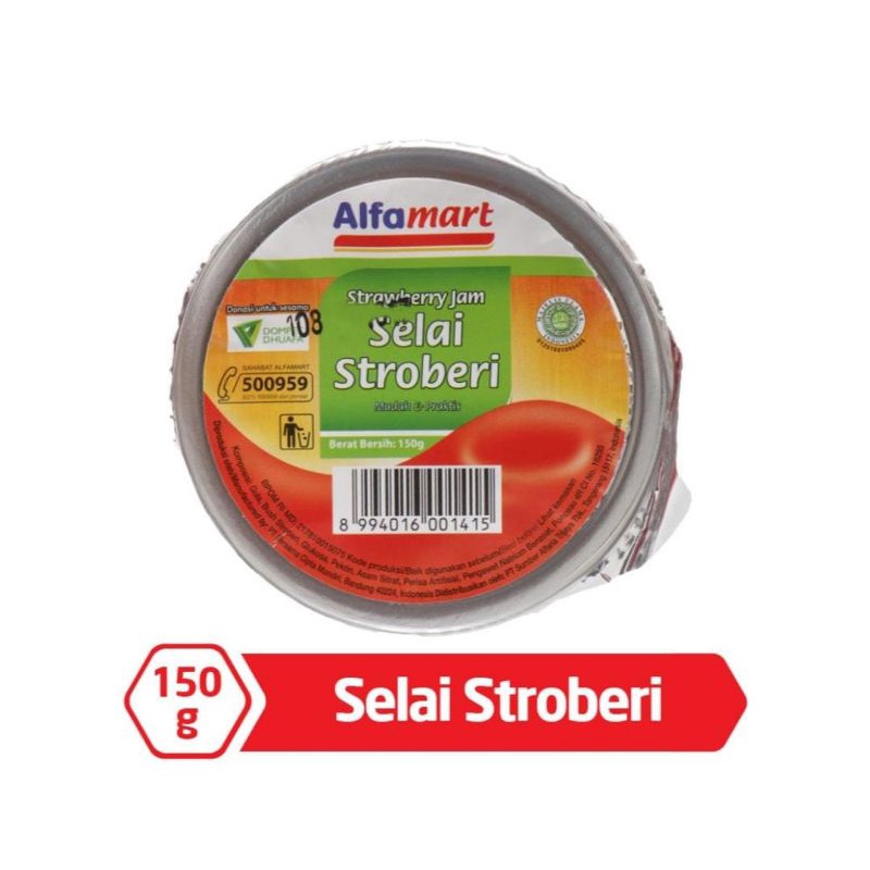 

Alfamart Selai Stroberi 150 gr